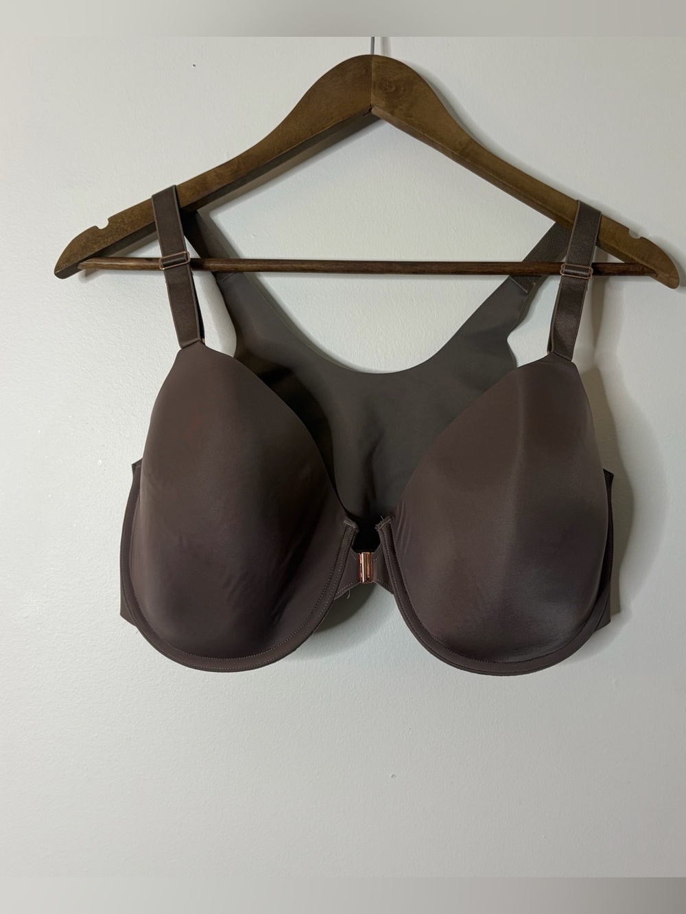 Soma 38DDD Seamless Support Bra in Chocolate Brown - Comfortable Everyday Lift - Picture 1 of 3